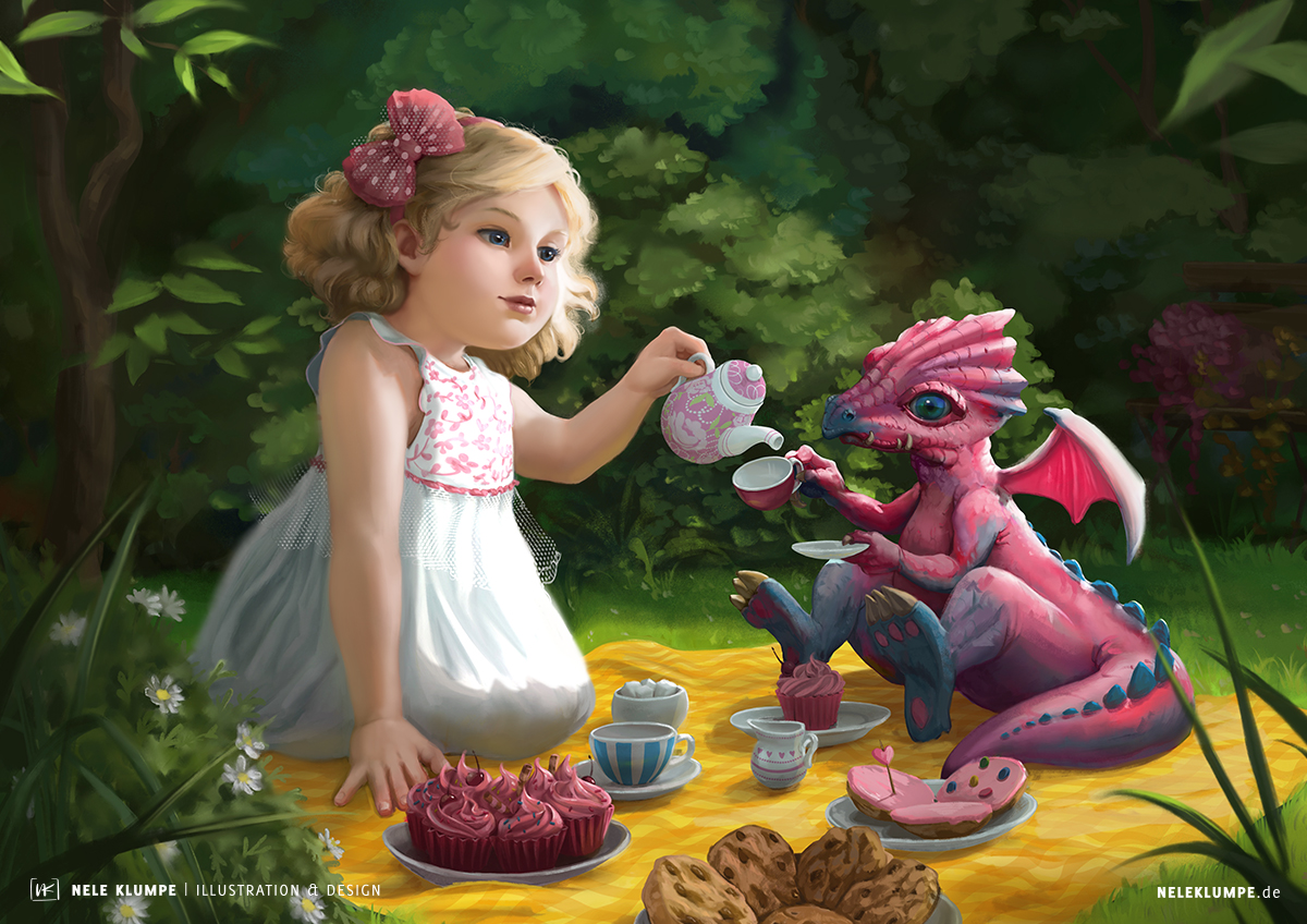 dragon tea party